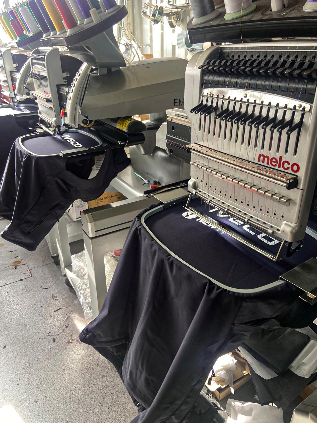 Peça antes da personalização têxtil